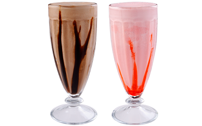 chocolate ou morango