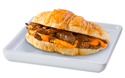 ISCAS DE CARNE COM CHEDDAR